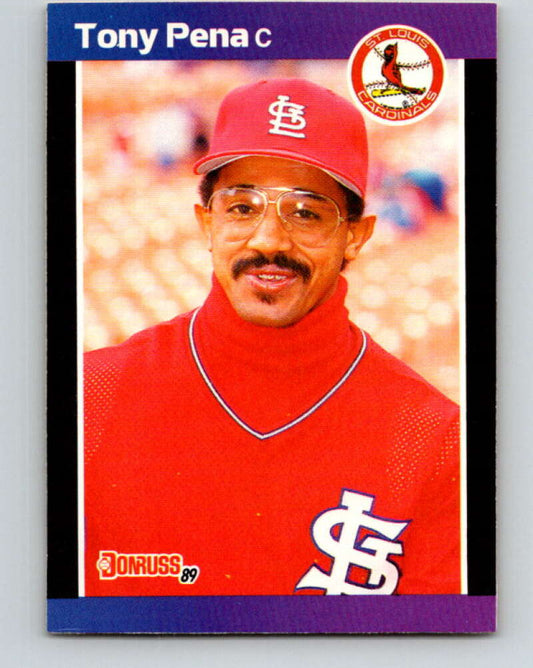 1989 Donruss #163 Tony Pena Mint St. Louis Cardinals
