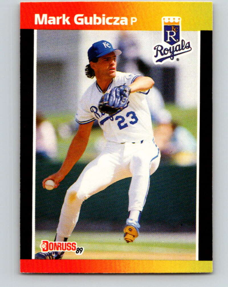 1989 Donruss #179 Mark Gubicza Mint Kansas City Royals  Image 1