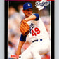 1989 Donruss #203 Tim Belcher Mint Los Angeles Dodgers  Image 1