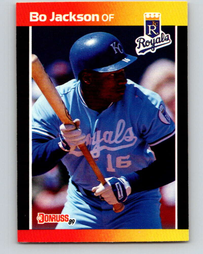 1989 Donruss #208 Bo Jackson Mint Kansas City Royals