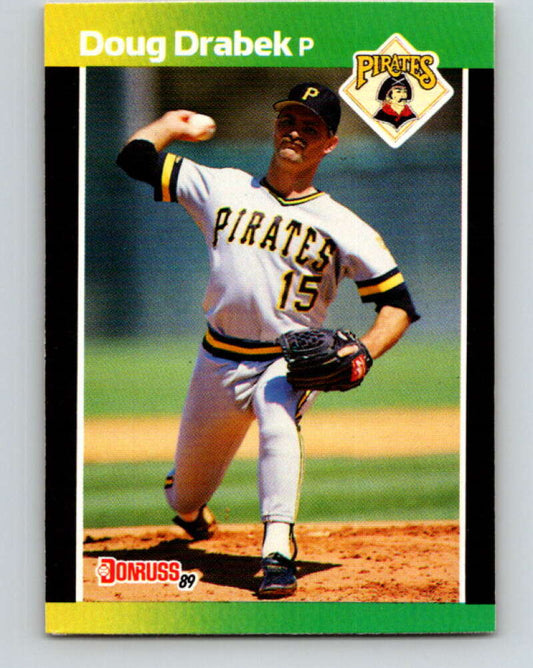 1989 Donruss #211 Doug Drabek Mint Pittsburgh Pirates