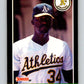 1989 Donruss #214 Dave Stewart Mint Oakland Athletics  Image 1
