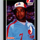 1989 Donruss #220 Hubie Brooks Mint Montreal Expos  Image 1