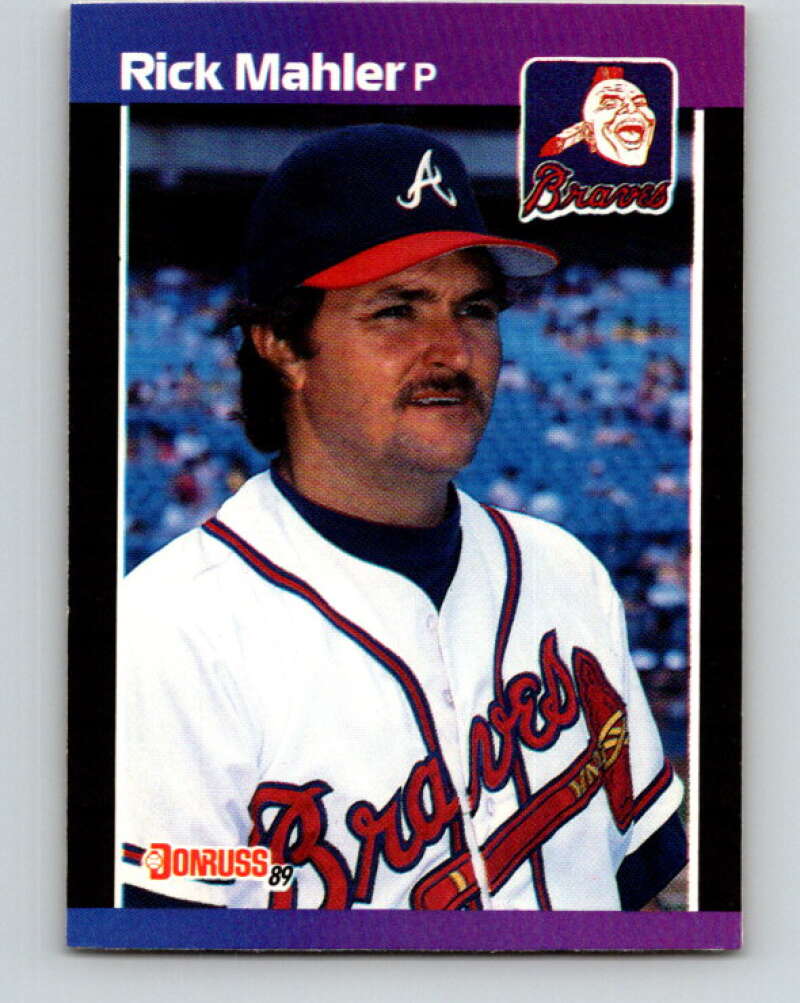 1989 Donruss #222 Rick Mahler Mint Atlanta Braves