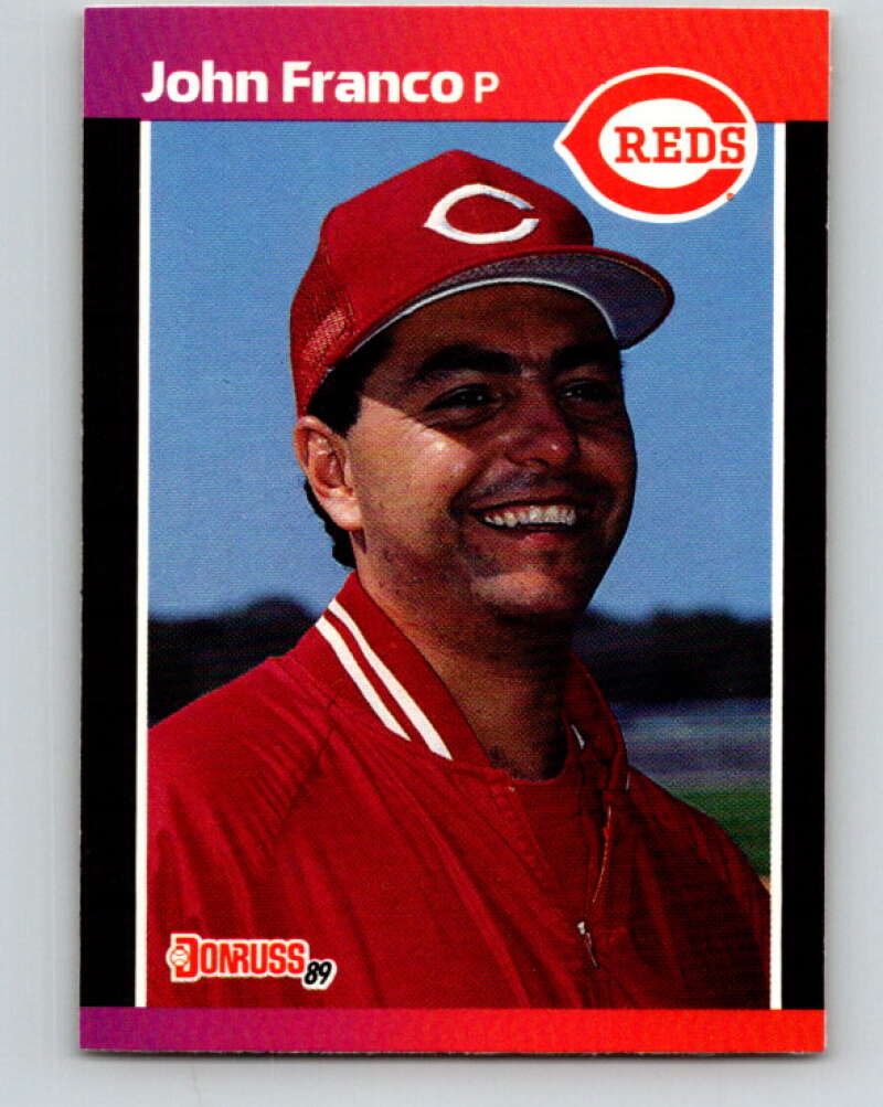 1989 Donruss #233 John Franco Mint Cincinnati Reds  Image 1