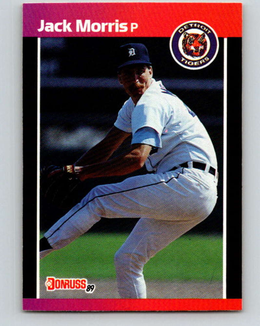 1989 Donruss #234 Jack Morris Mint Detroit Tigers