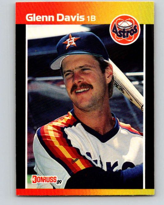 1989 Donruss #236 Glenn Davis Mint Houston Astros  Image 1