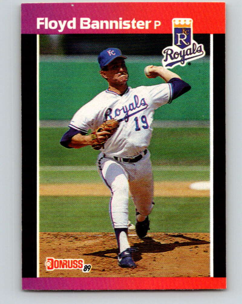 1989 Donruss #262 Floyd Bannister Mint Kansas City Royals  Image 1