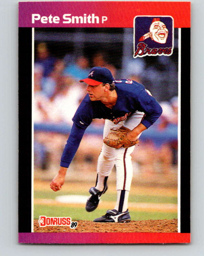 1989 Donruss #263 Pete Smith Mint Atlanta Braves