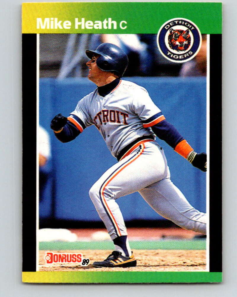 1989 Donruss #271 Mike Heath Mint Detroit Tigers  Image 1