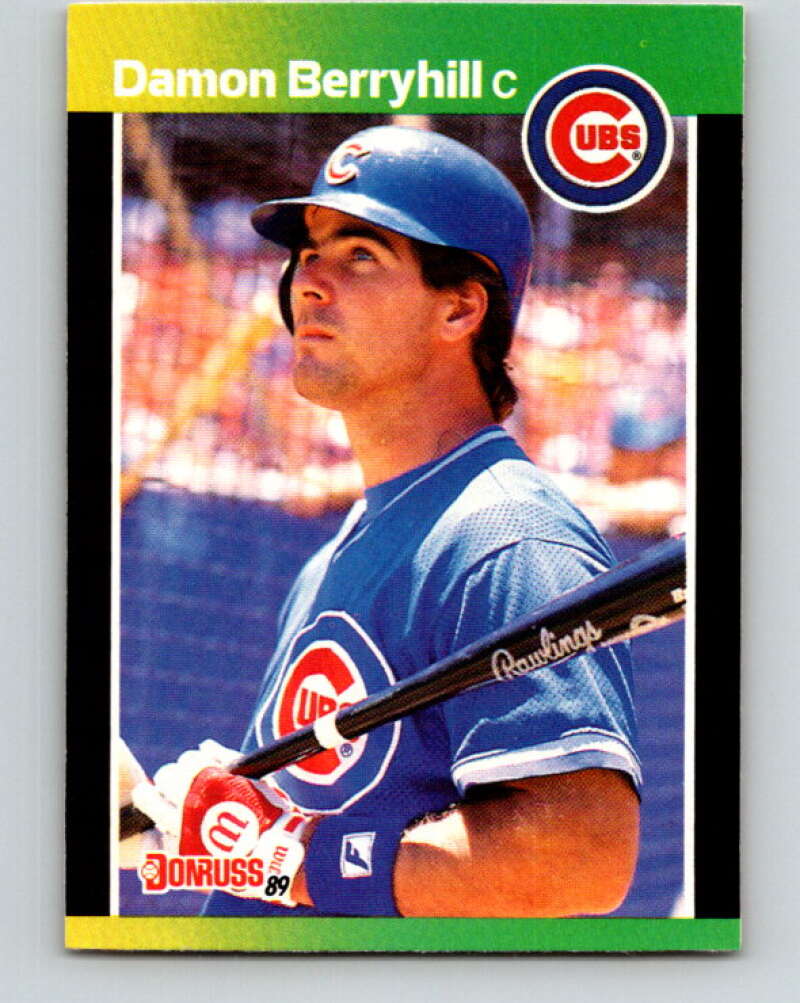 1989 Donruss #275 Damon Berryhill Mint Chicago Cubs  Image 1