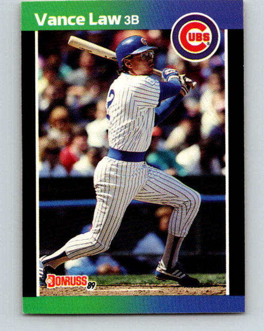 1989 Donruss #276 Vance Law Mint Chicago Cubs  Image 1
