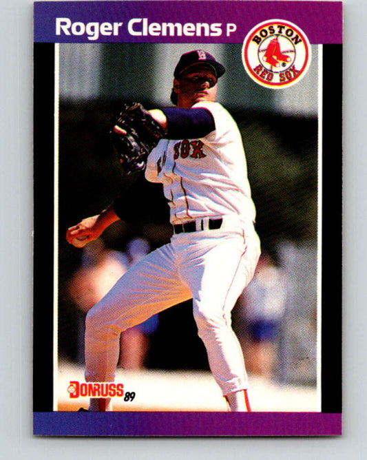 1989 Donruss #280 Roger Clemens Mint Boston Red Sox  Image 1
