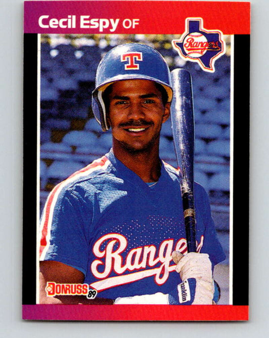 1989 Donruss #292 Cecil Espy Mint Texas Rangers
