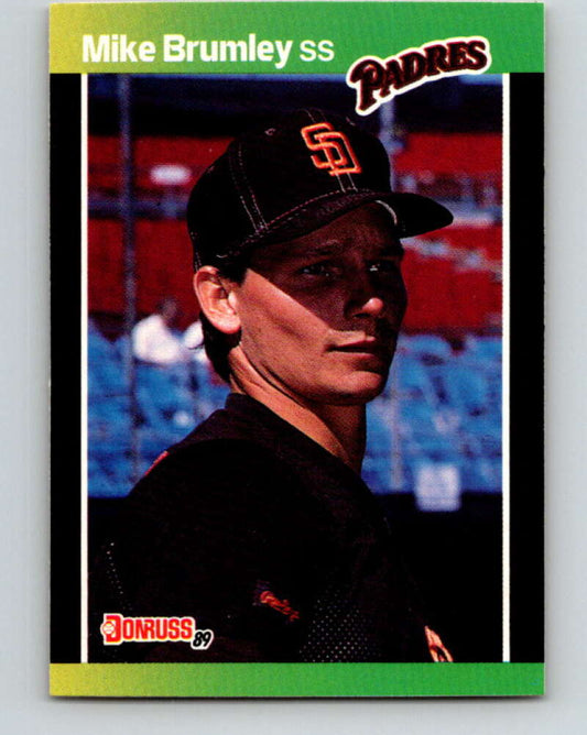 1989 Donruss #302 Mike Brumley Mint San Diego Padres
