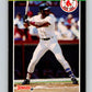 1989 Donruss #303 Ellis Burks Mint Boston Red Sox  Image 1