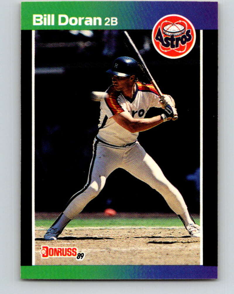 1989 Donruss #306 Bill Doran Mint Houston Astros  Image 1