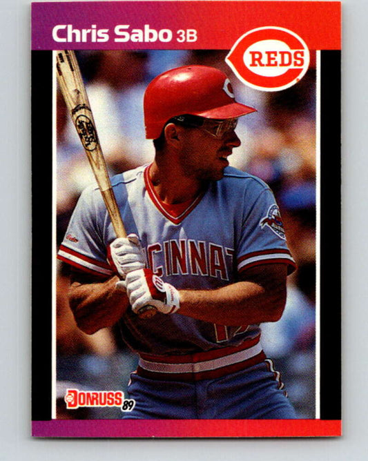1989 Donruss #317 Chris Sabo Mint RC Rookie Cincinnati Reds