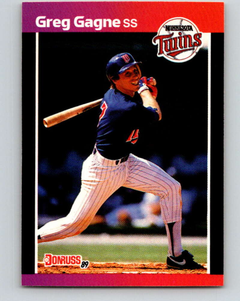 1989 Donruss #318 Greg Gagne Mint Minnesota Twins  Image 1