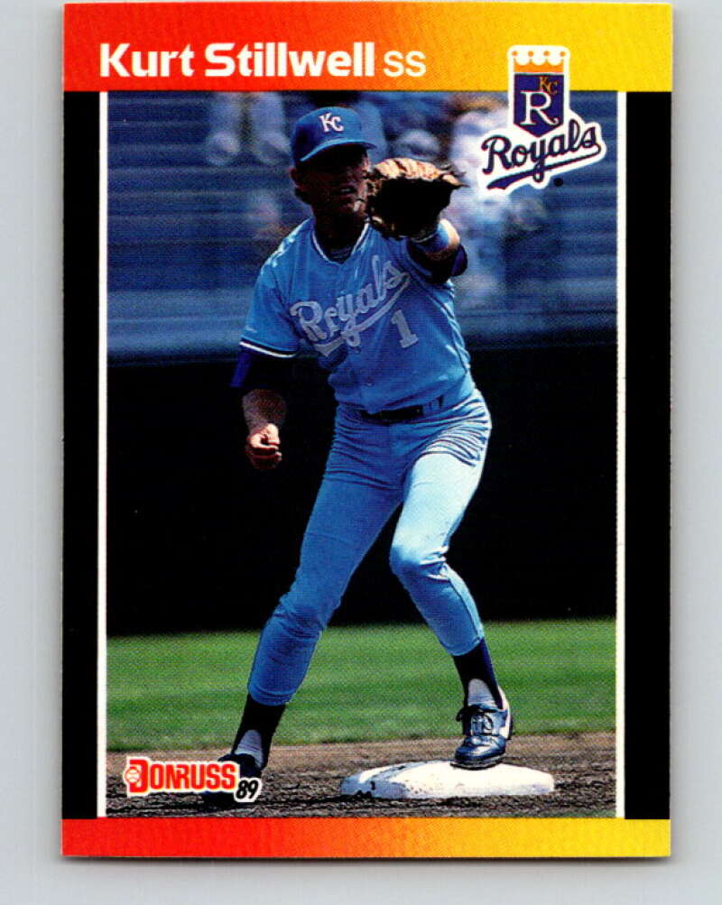 1989 Donruss #322 Kurt Stillwell Mint Kansas City Royals  Image 1