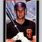 1989 Donruss #323 Shawn Abner Mint San Diego Padres  Image 1