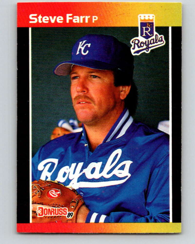 1989 Donruss #356 Steve Farr Mint Kansas City Royals  Image 1