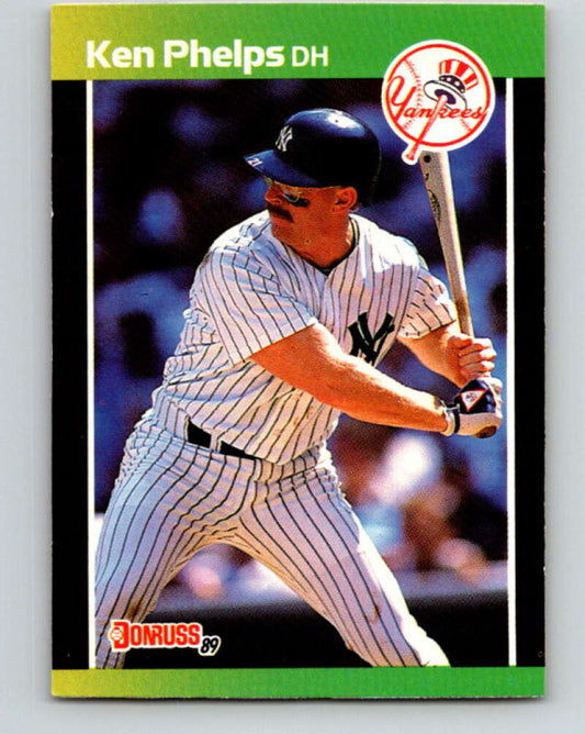 1989 Donruss #363 Ken Phelps Mint New York Yankees