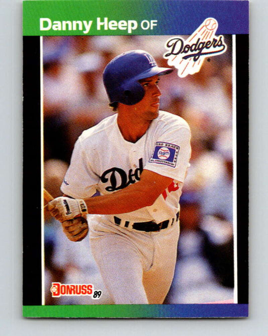 1989 Donruss #368 Danny Heep Mint Los Angeles Dodgers  Image 1