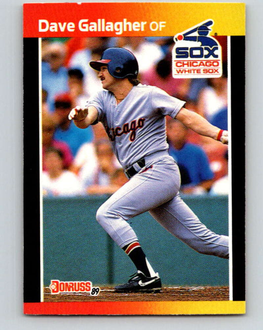 1989 Donruss #384 Dave Gallagher Mint RC Rookie Chicago White Sox  Image 1