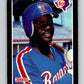 1989 Donruss #402 Curtis Wilkerson Mint Texas Rangers  Image 1