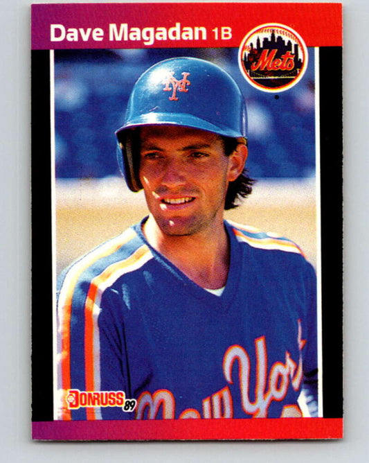 1989 Donruss #408 Dave Magadan Mint New York Mets  Image 1