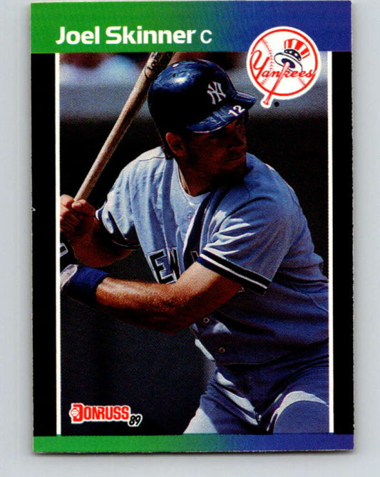 1989 Donruss #427 Joel Skinner Mint New York Yankees