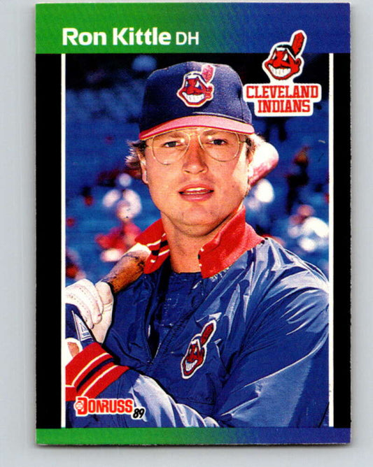 1989 Donruss #428 Ron Kittle Mint Cleveland Indians  Image 1