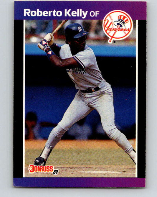 1989 Donruss #433 Roberto Kelly Mint New York Yankees  Image 1