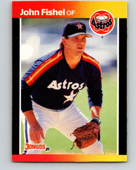 1989 Donruss #443 John Fishel Mint Houston Astros