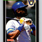 1989 Donruss #457 Jeffrey Leonard Mint Milwaukee Brewers