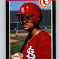 1989 Donruss #466 Luis Alicea Mint RC Rookie St. Louis Cardinals  Image 1