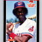 1989 Donruss #468 Ron Washington Mint Cleveland Indians  Image 1