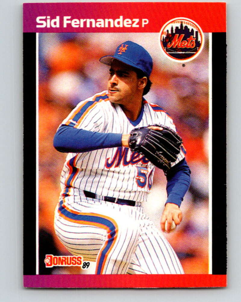 1989 Donruss #471 Sid Fernandez Mint New York Mets  Image 1