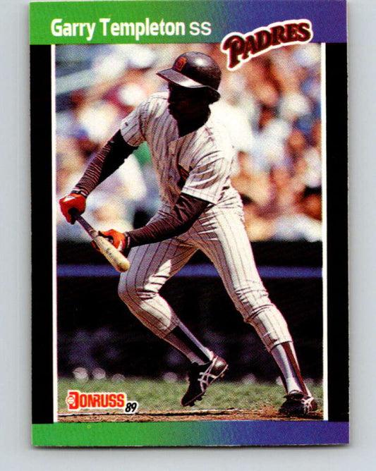 1989 Donruss #483 Garry Templeton Mint San Diego Padres  Image 1