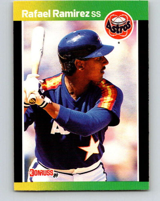 1989 Donruss #509 Rafael Ramirez Mint Houston Astros  Image 1