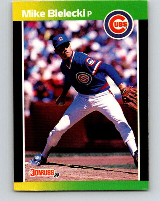 1989 Donruss #512 Mike Bielecki Mint Chicago Cubs  Image 1