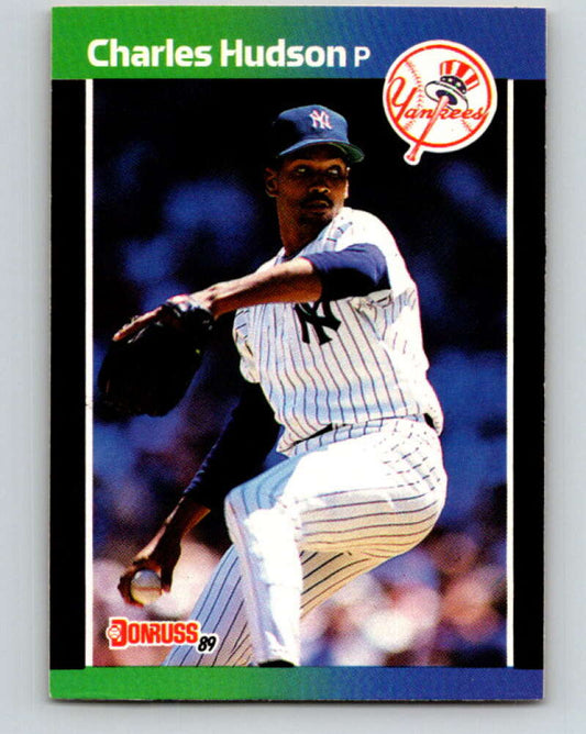 1989 Donruss #514 Charles Hudson Mint New York Yankees  Image 1