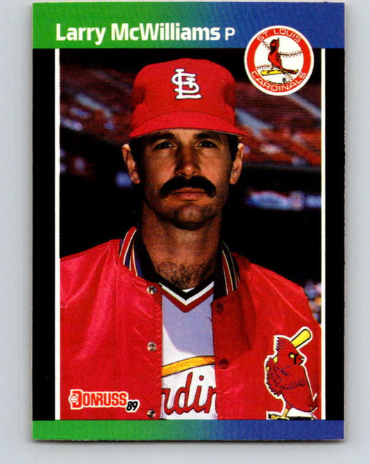 1989 Donruss #516 Larry McWilliams UER Mint St. Louis Cardinals  Image 1