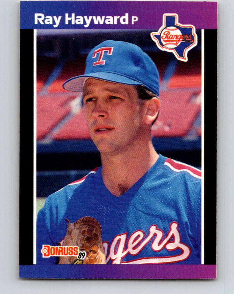 1989 Donruss #521 Ray Hayward DP Mint Texas Rangers  Image 1