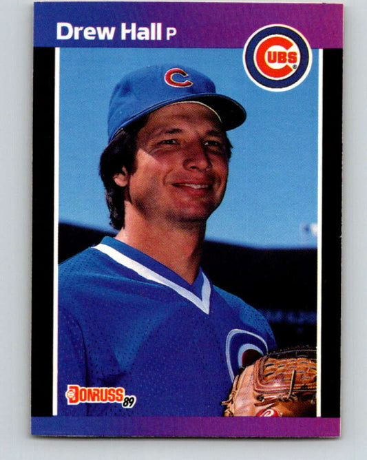 1989 Donruss #522 Drew Hall DP Mint Chicago Cubs  Image 1