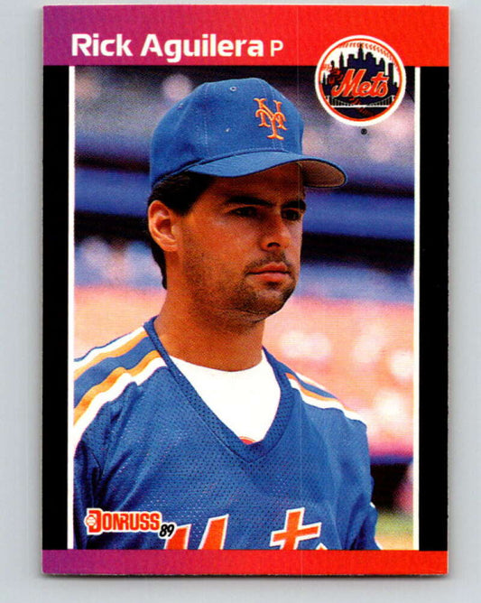 1989 Donruss #526 Rick Aguilera DP Mint New York Mets  Image 1