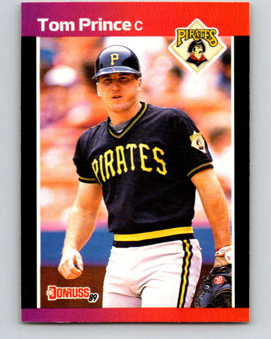 1989 Donruss #527 Tom Prince DP Mint Pittsburgh Pirates  Image 1