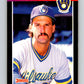 1989 Donruss #528 Mark Clear DP Mint Milwaukee Brewers  Image 1