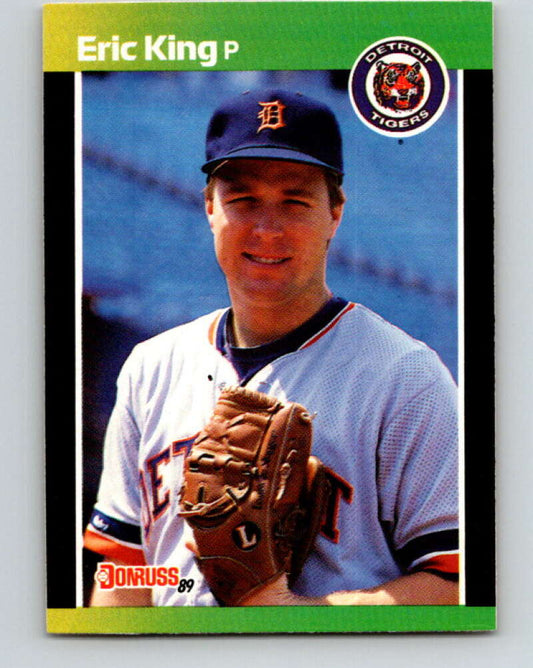 1989 Donruss #535 Eric King DP Mint Detroit Tigers  Image 1